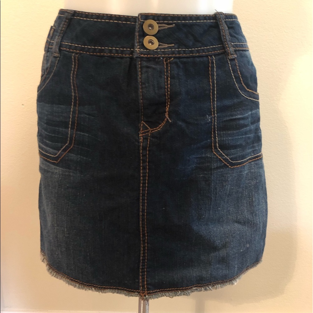 SO Denim Mini Jean Skirt NWOT (Juniors 11)